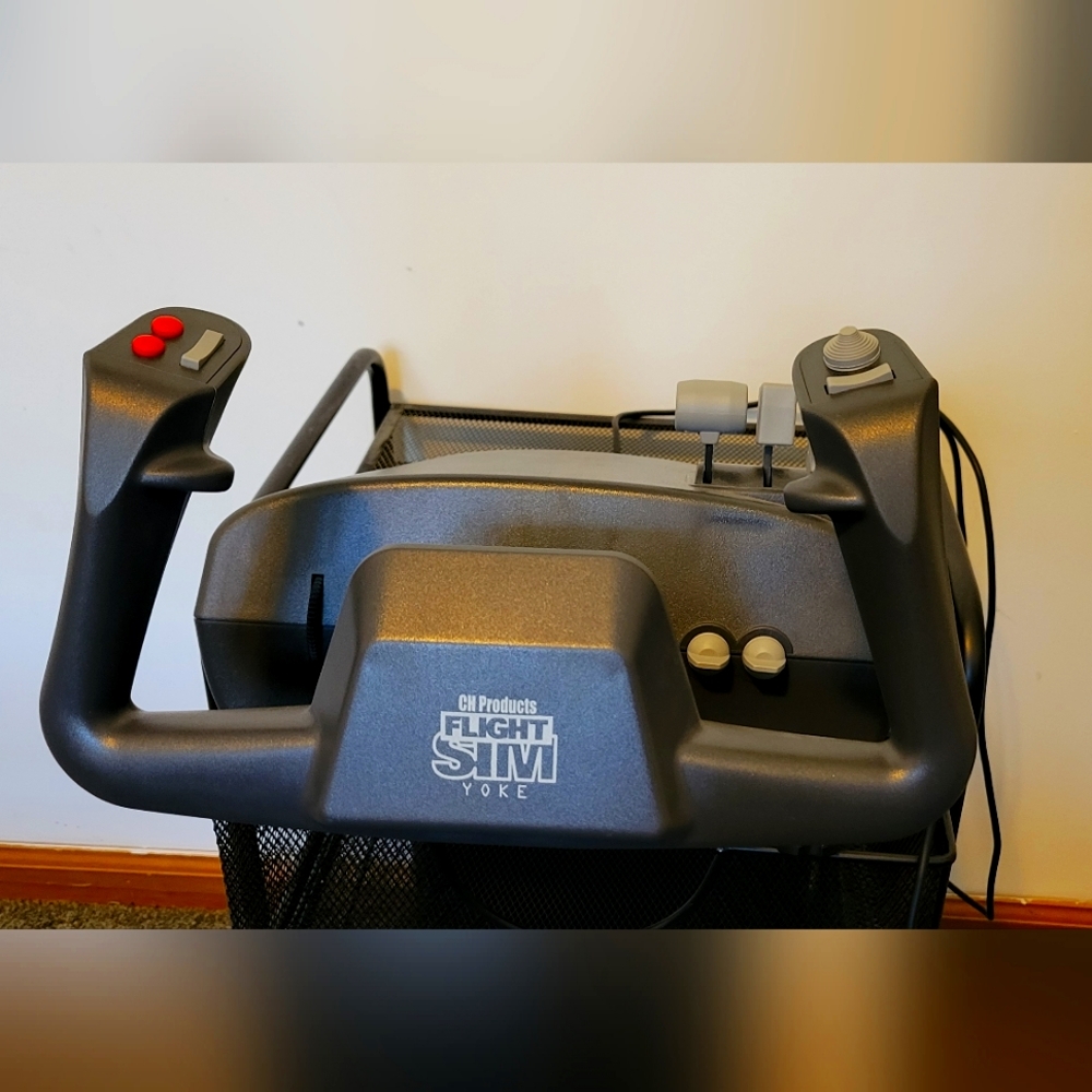 Flight sim yoke